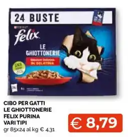 Mercatò Extra Le Ghiottonerie Felix Purina offerta