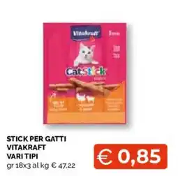 Mercatò Extra Stick per gatti Vitakraft offerta
