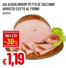 Galassia superstore Aia Aequilibrium petto di tacchino offerta