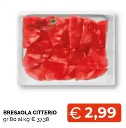 Mercatò Extra Bresaola Citterio offerta