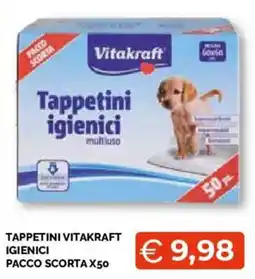 Mercatò Extra Tappetini igienici multiuso Vitakraft offerta
