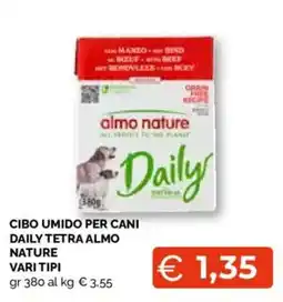 Mercatò Extra Daily Tetra Almo Nature offerta