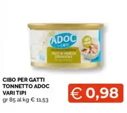 Mercatò Extra Tonnetto Adoc offerta