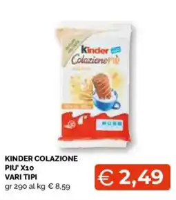 Mercatò Extra Kinder Colazione Più offerta
