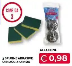 Mercatò Extra Spugne abrasive o in acciaio inox offerta