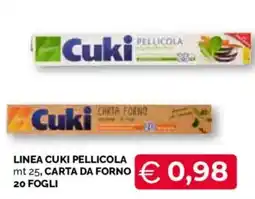 Mercatò Extra Cuki pellicola offerta
