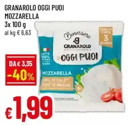 Galassia superstore Mozzarella Granarolo offerta