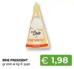 Mercatò Extra Brie President offerta
