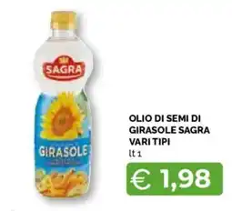 Mercatò Extra Olio di semi di girasole Sagra offerta