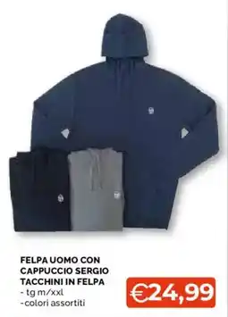 Mercatò Extra Felpe uomo con cappuccio Sergio Tacchini in felpa offerta