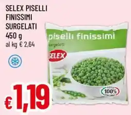 Galassia superstore Piselli finissimi Selex offerta