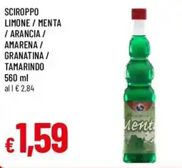 Galassia superstore Sciroppo menta offerta