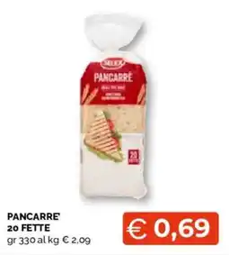 Mercatò Extra Pancarre' Solex offerta