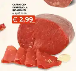 Mercatò Extra Carpaccio di bresaola Rigamonti offerta