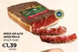 Mercatò Extra Speck IGP Alto Adige Reclà offerta