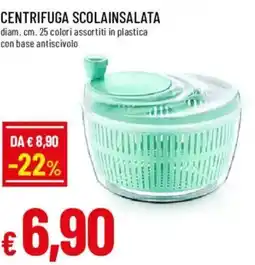 Galassia superstore Centrifuga scolainsalata offerta