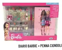 Galassia superstore Diario Barbie + Penna Ciondolo offerta