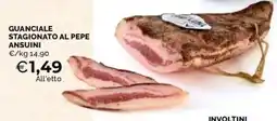 Mercatò Guanciale stagionato al pepe Ansuini offerta