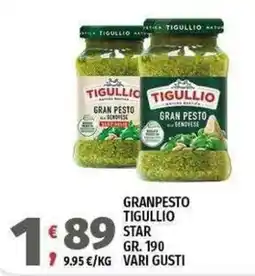 Vivo Supermercati Gran pesto Tigullio offerta