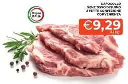 Mercatò Capocollo senz'osso di suino offerta