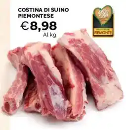Mercatò Costina di suino piemontese offerta