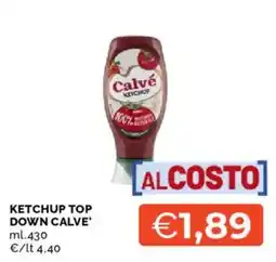 Mercatò Ketchup top down Calvé offerta