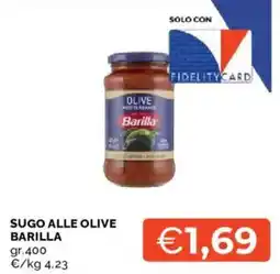 Mercatò Sugo alle olive Barilla offerta