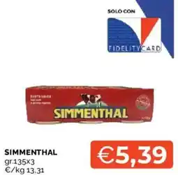 Mercatò Simmenthal offerta