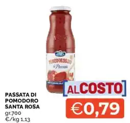 Mercatò Passata di pomodoro Santa Rosa offerta