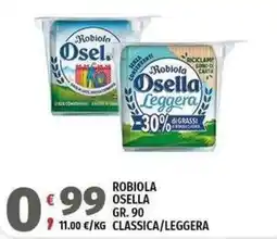 Vivo Supermercati Robiola Osella offerta