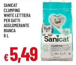 Galassia superstore Sanicat lettiera bianca offerta