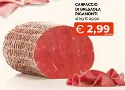 Mercatò Local Carpaccio di bresaola Rigamonti offerta