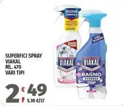 Vivo Supermercati Superfici spray Viakal offerta