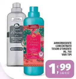 Vivo Supermercati Ammorbidente concentrato Tesori d'Oriente offerta