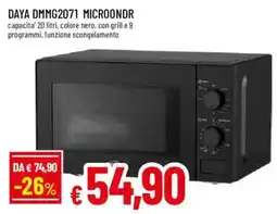 Galassia superstore Daya microondra offerta