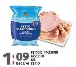 Vivo Supermercati Petto di tacchino Aia offerta