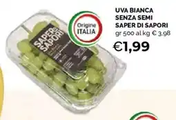 Mercatò Local Uva bianca senza semi Saper di Sapori offerta