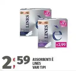Vivo Supermercati Assorbenti è Lines offerta