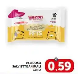 Italcash Cash & Carry Validoso salviette animali offerta
