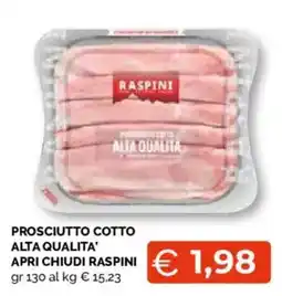 Mercatò Local Prosciutto cotto alta qualità Raspini offerta