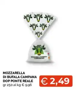Mercatò Local Mozzarella di bufala campana dop ponte reale offerta