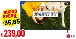 IperFamila Smart TV LG offerta