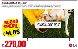 IperFamila LG 50" Smart LED TV offerta