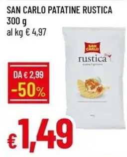 IperFamila San Carlo patatine rustica offerta