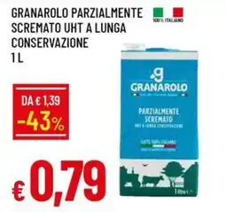 IperFamila Granarolo parzialmente scremato UHT a lunga conservazione offerta