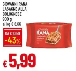 IperFamila Lasagne alla Bolognese Rana offerta