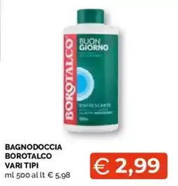 Mercatò Local Bagnodoccia Borotalco offerta