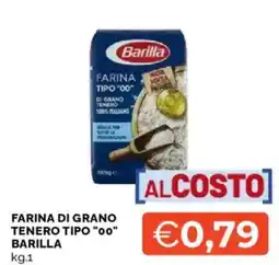 Mercatò Farina di grano tenero tipo "00" Barilla offerta