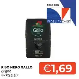 Mercatò Riso nero Gallo offerta