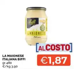 Mercatò La maionese italiana Biffi offerta